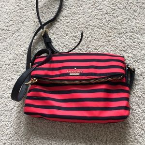 KATE SPADE pink & blue purse